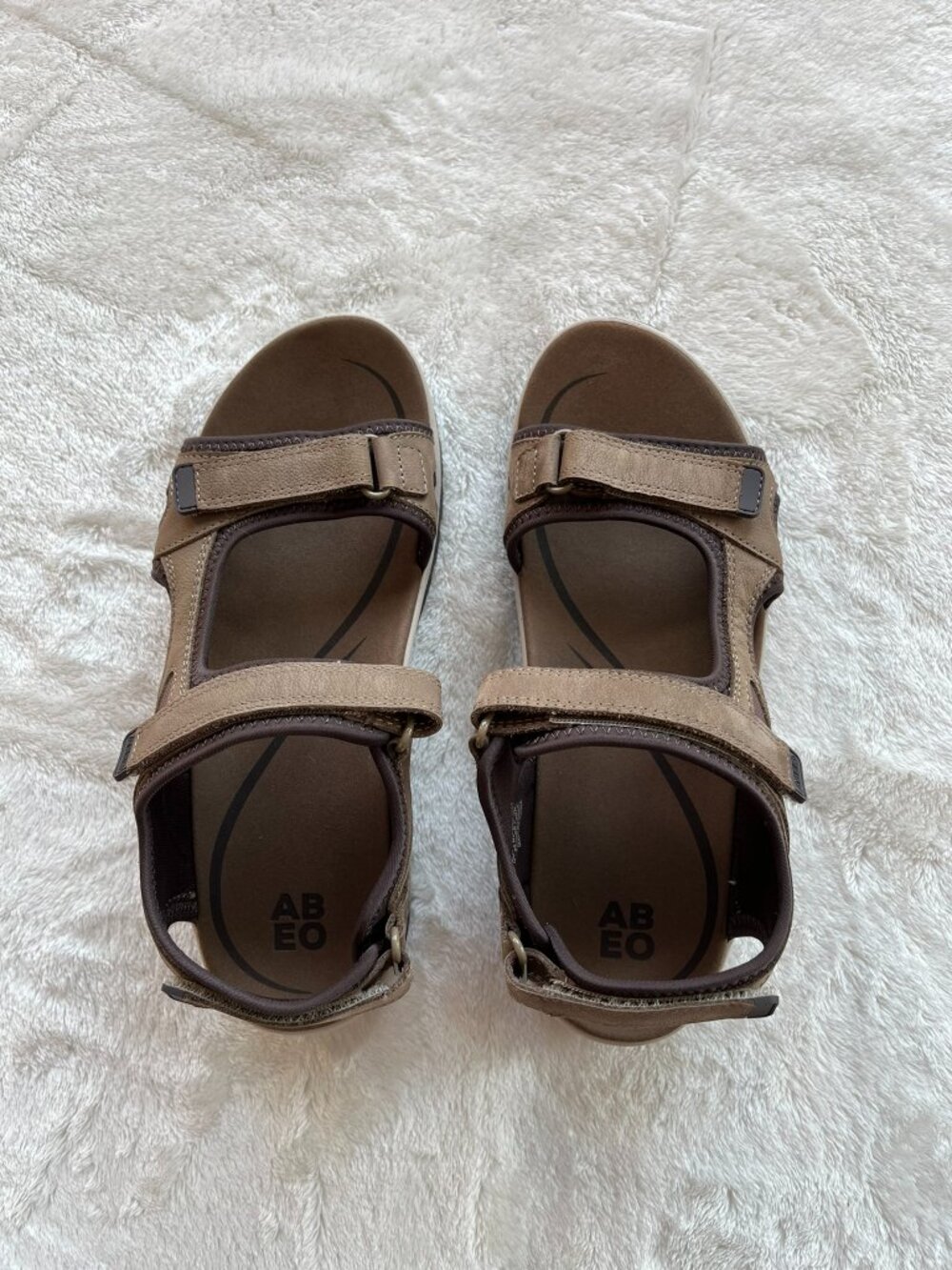 Abeo Goleta Trail Sandals NIB 8 Brown